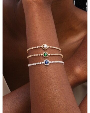 Jon Richard Gold Plated and Crystal Stone Bracelet