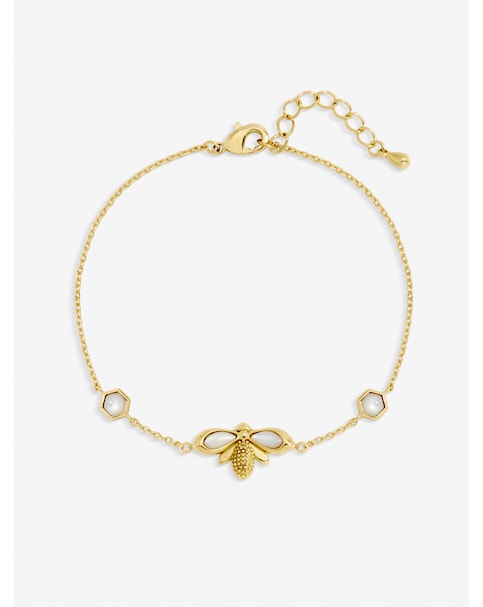 Gold Plated Bumblebee Bracelet