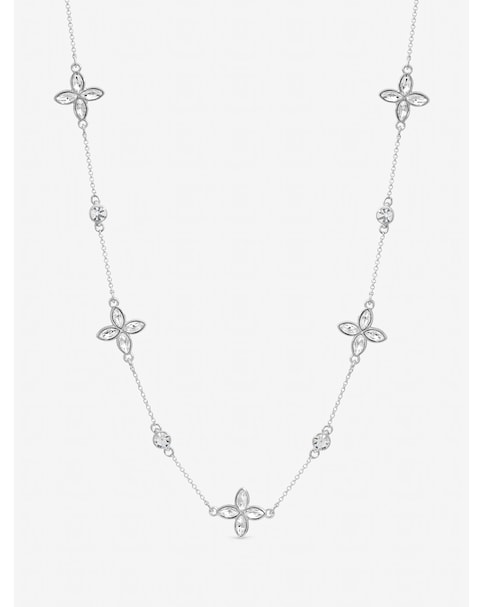 Jon Richard Silver Plated and Crystal Clover Allway