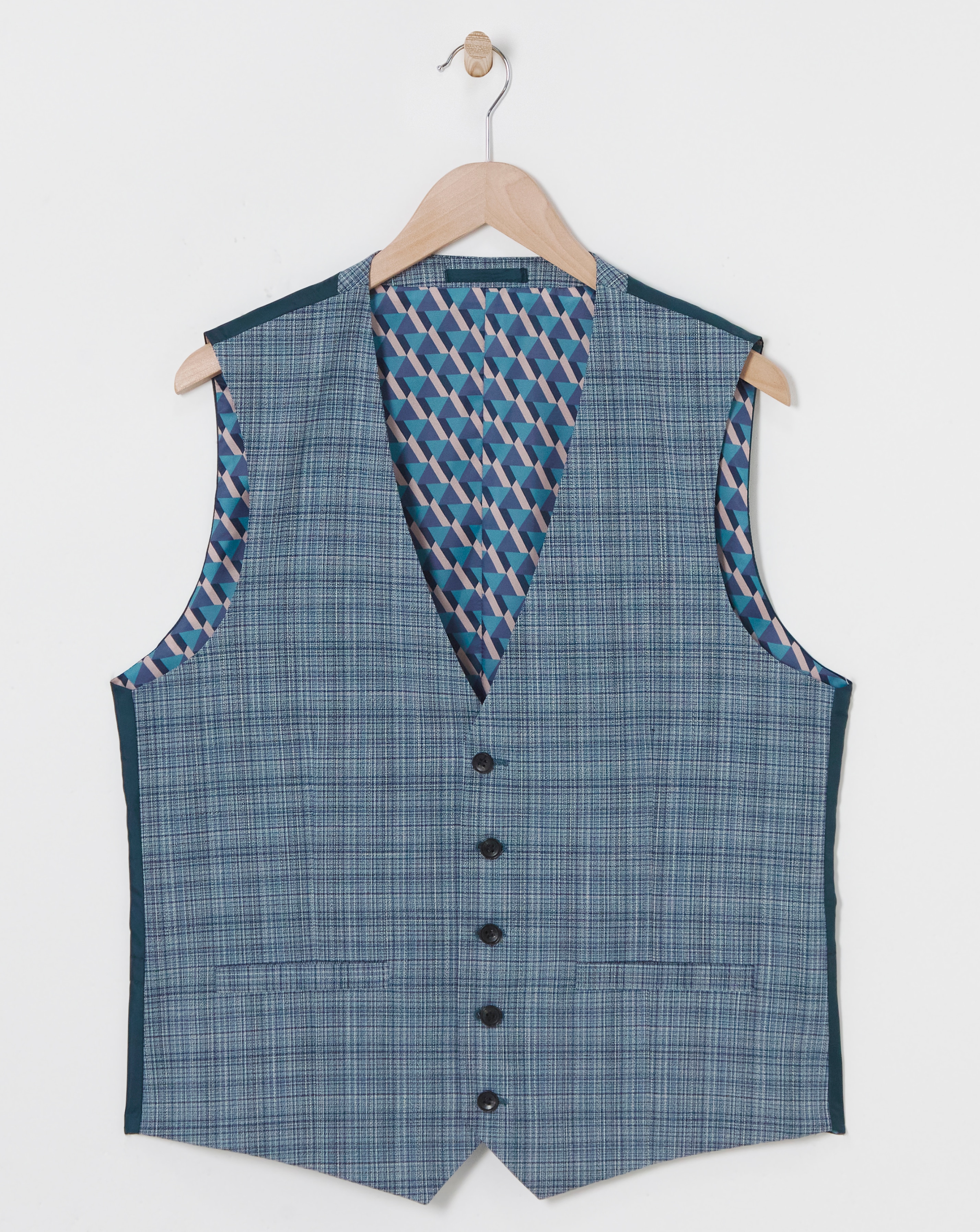 Richard Textured Suit Waistcoat