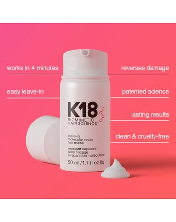 K18 Leave-in Molecular Repair Hair Mask 50ml