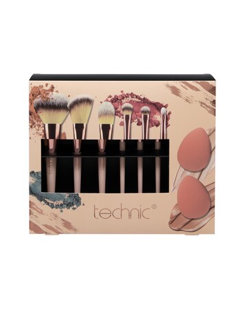 Technic Cosmetic Brush and Sponge Set