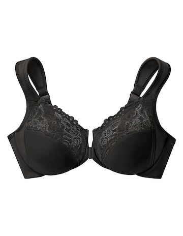 Glamorise Plus Size WonderWire Front-Fastening Bra 1245