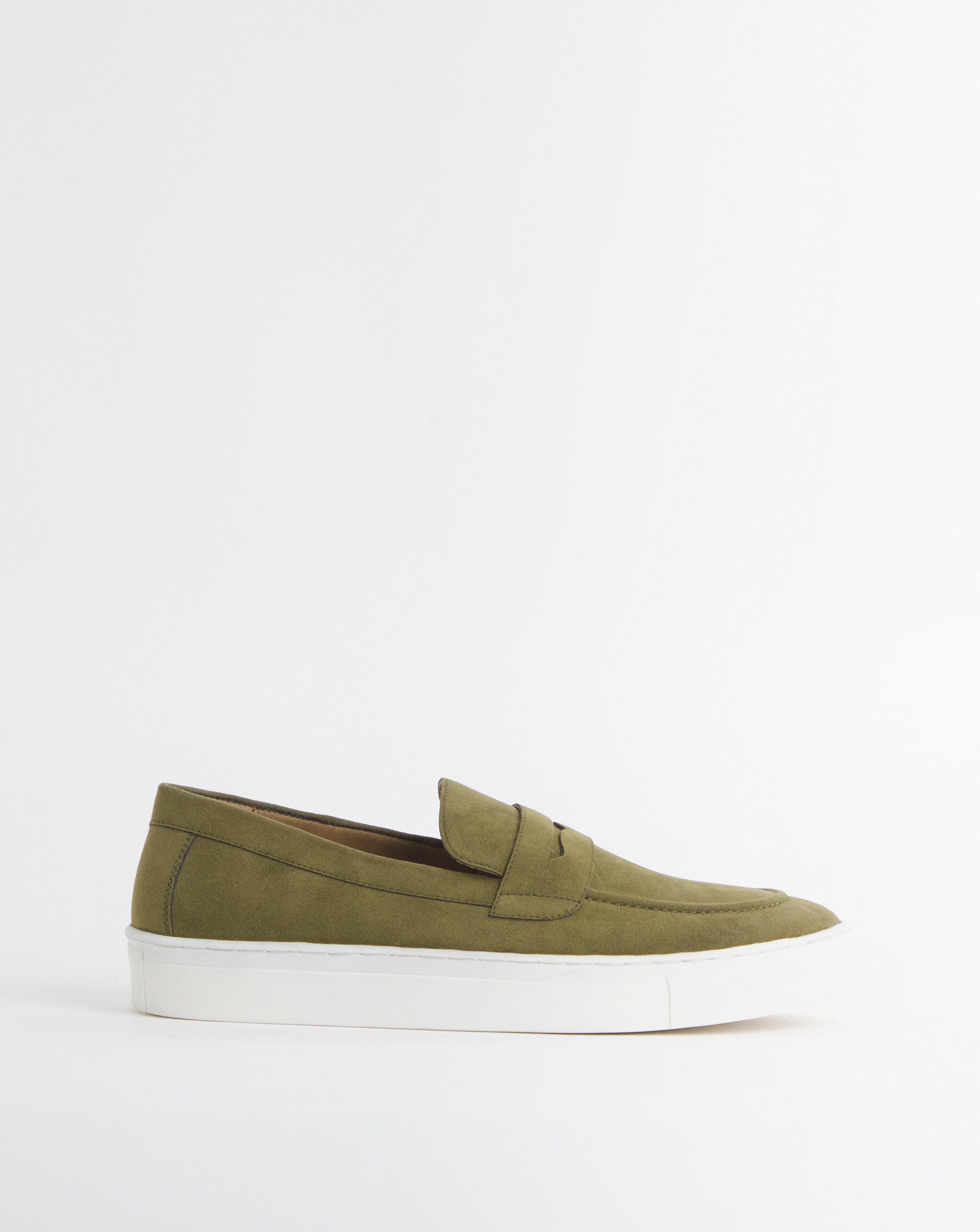 Suede Look Cupsole Loafer Standard Fit