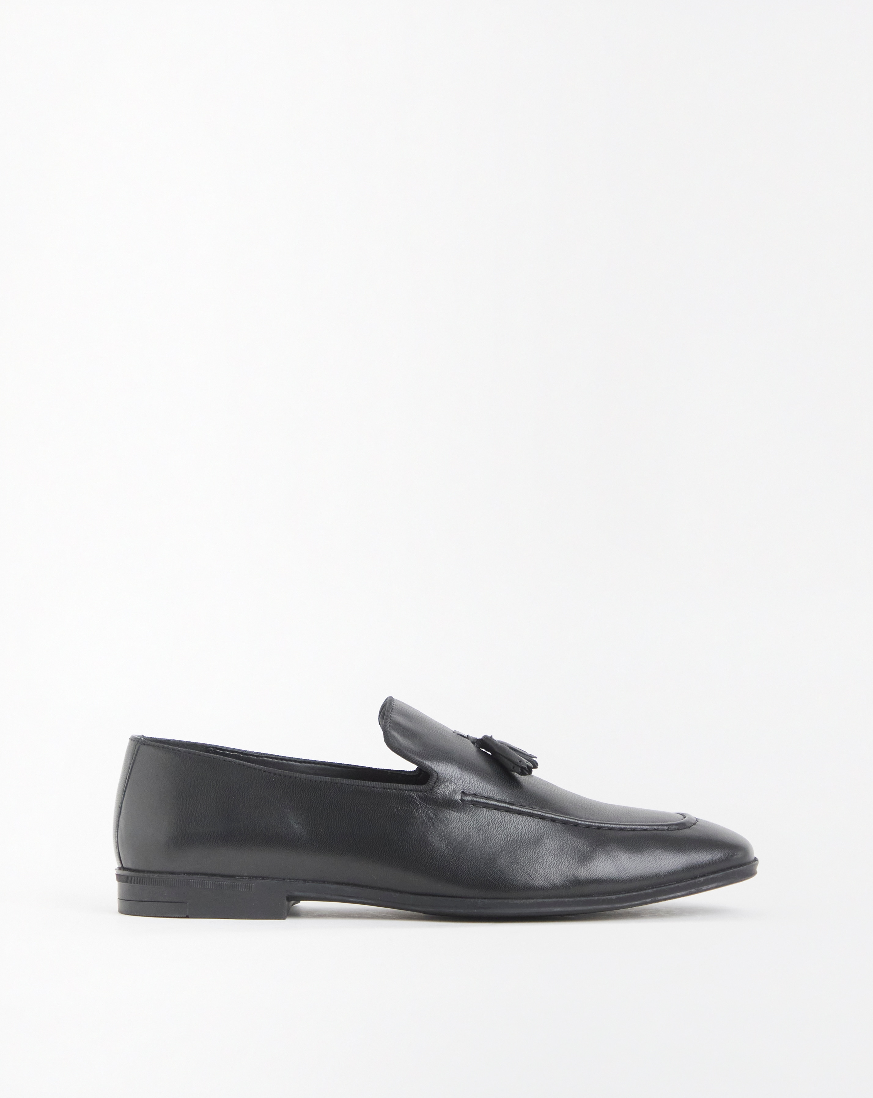 Leather Formal Tassle Loafer Wide