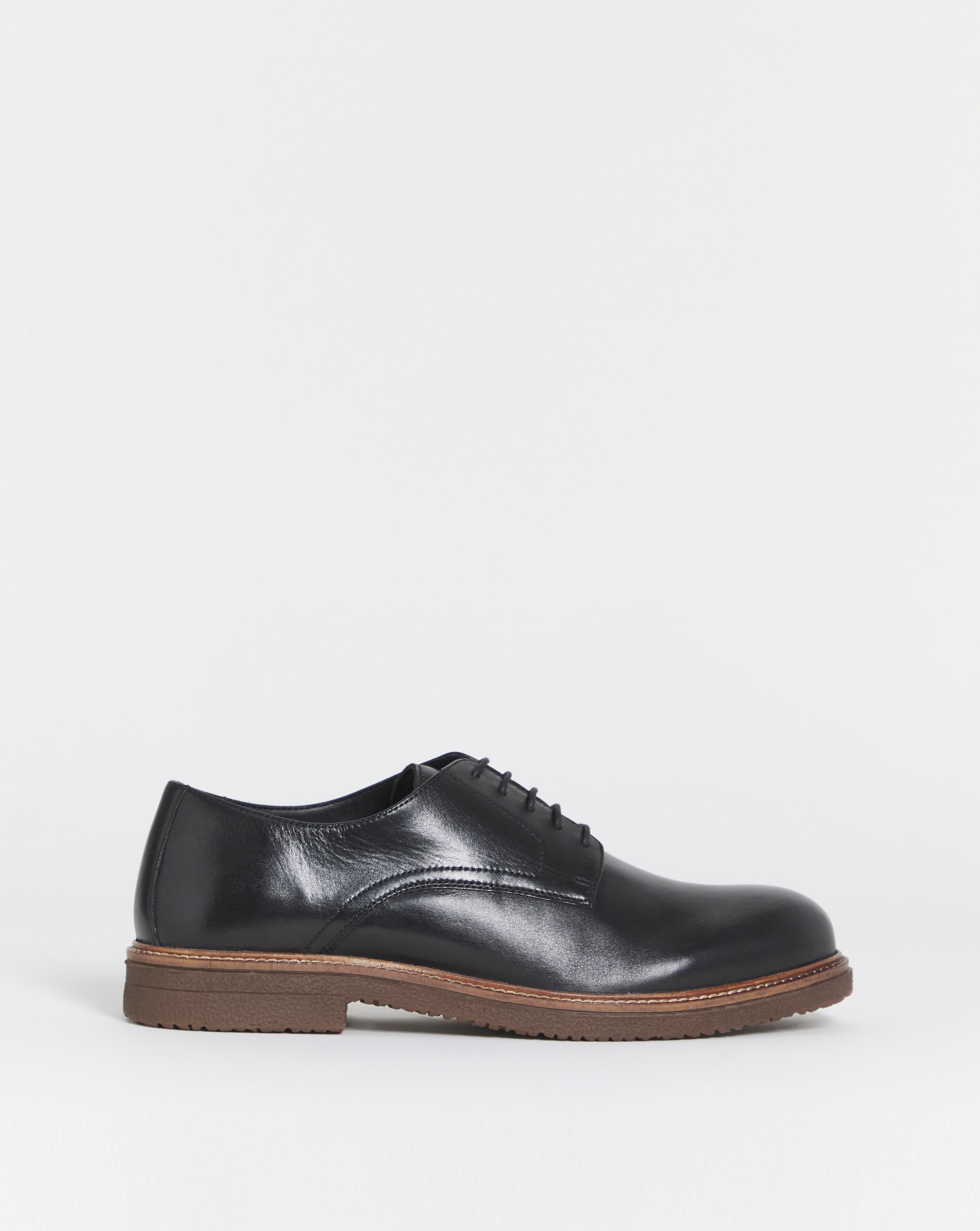 Leather Derby Shoe Wide Fit