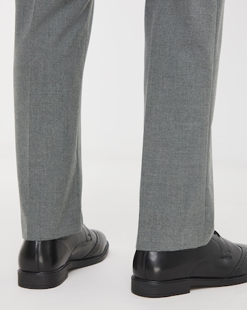 Leather Look Formal Brogue Extra Wide