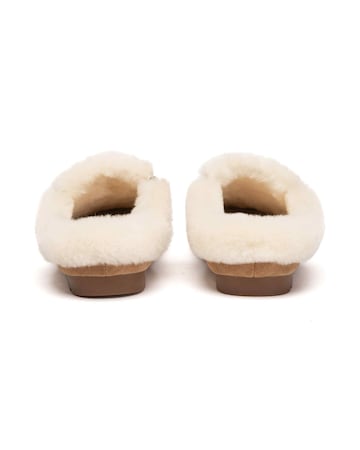 EVERAU Creago Moccasin Slippers in Chestnut