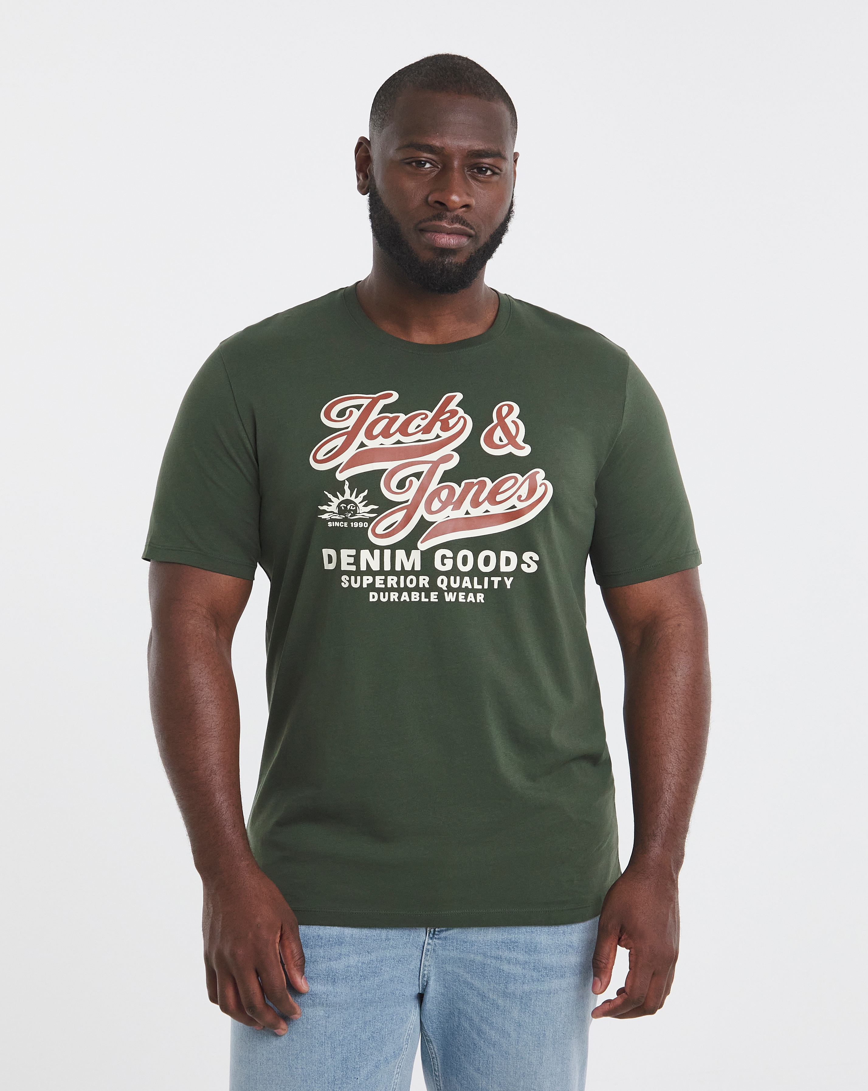Jack & Jones Logo T-Shirt - Green