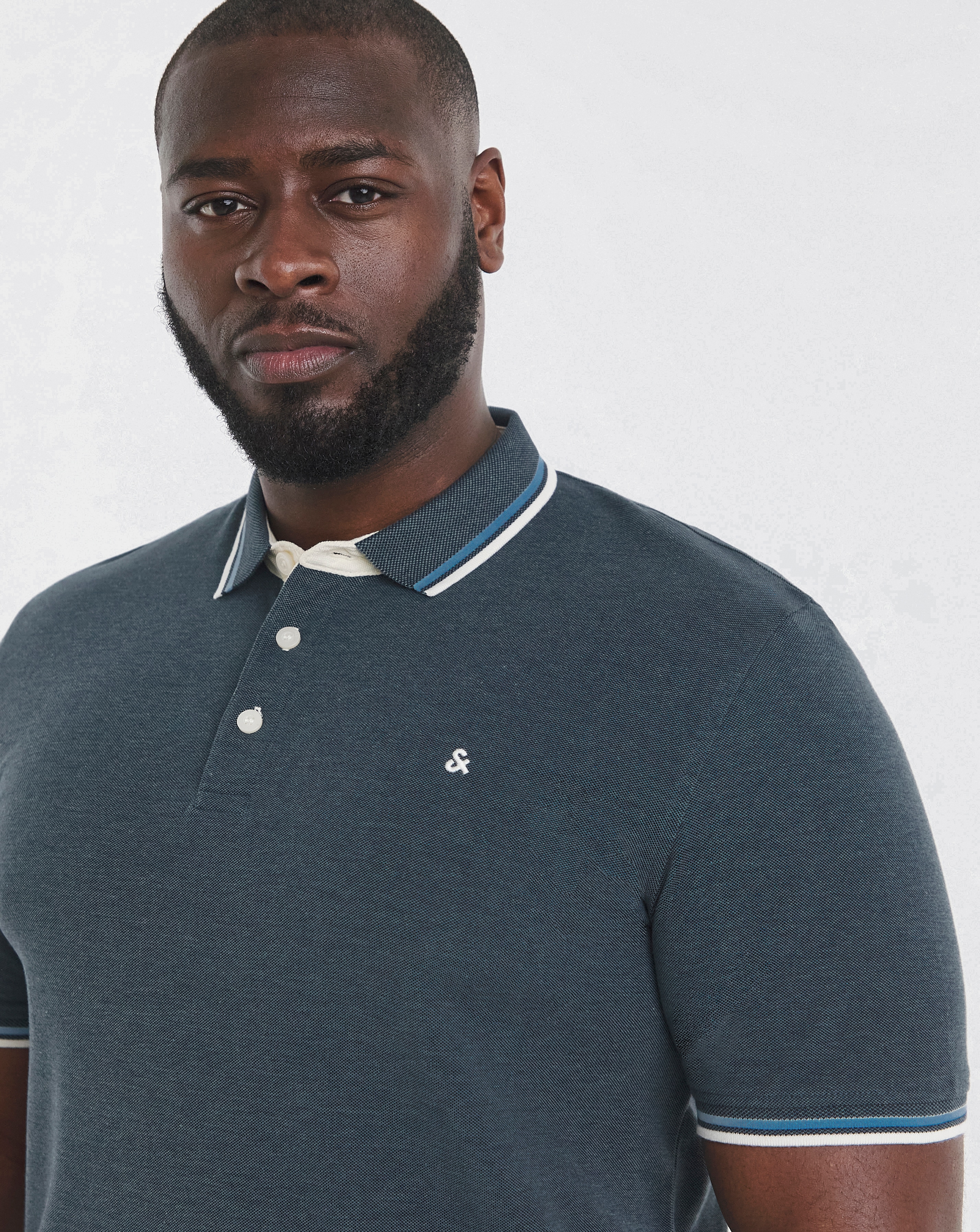 Jack & Jones Premium Paulos Tipped Polo