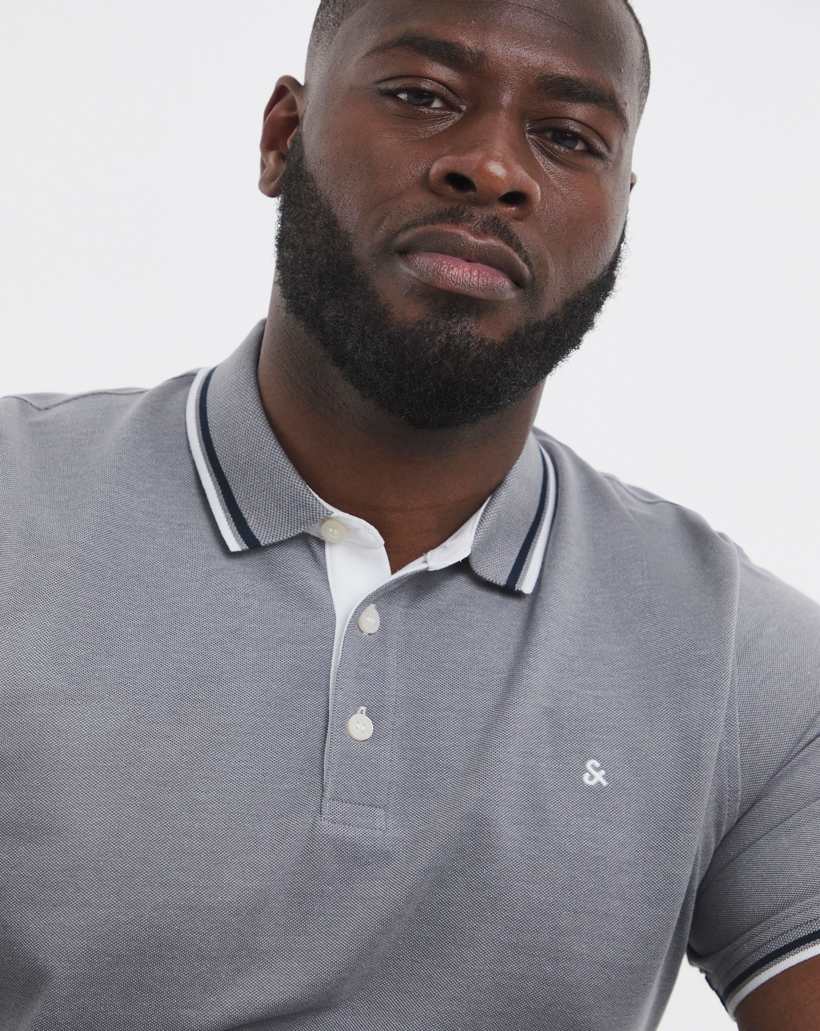 Jack & Jones Premium Paulos Tipped Polo