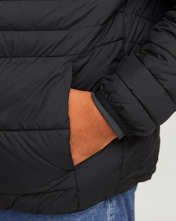 Jack & Jones State Packable Puffer Coat - Black