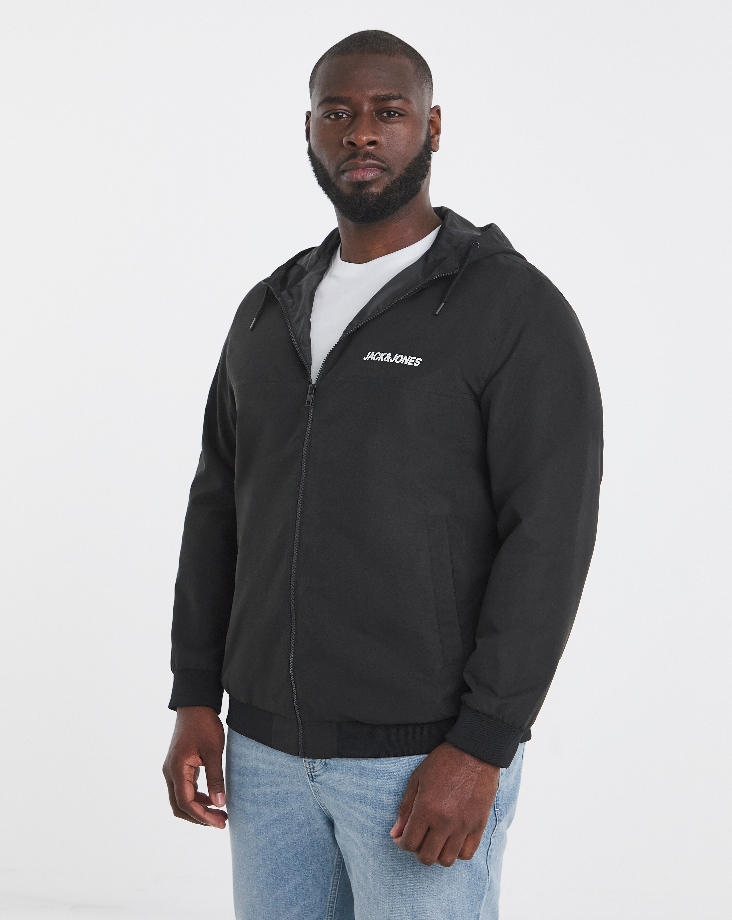 Jack & Jones Rush Hooded Bomber Jacket