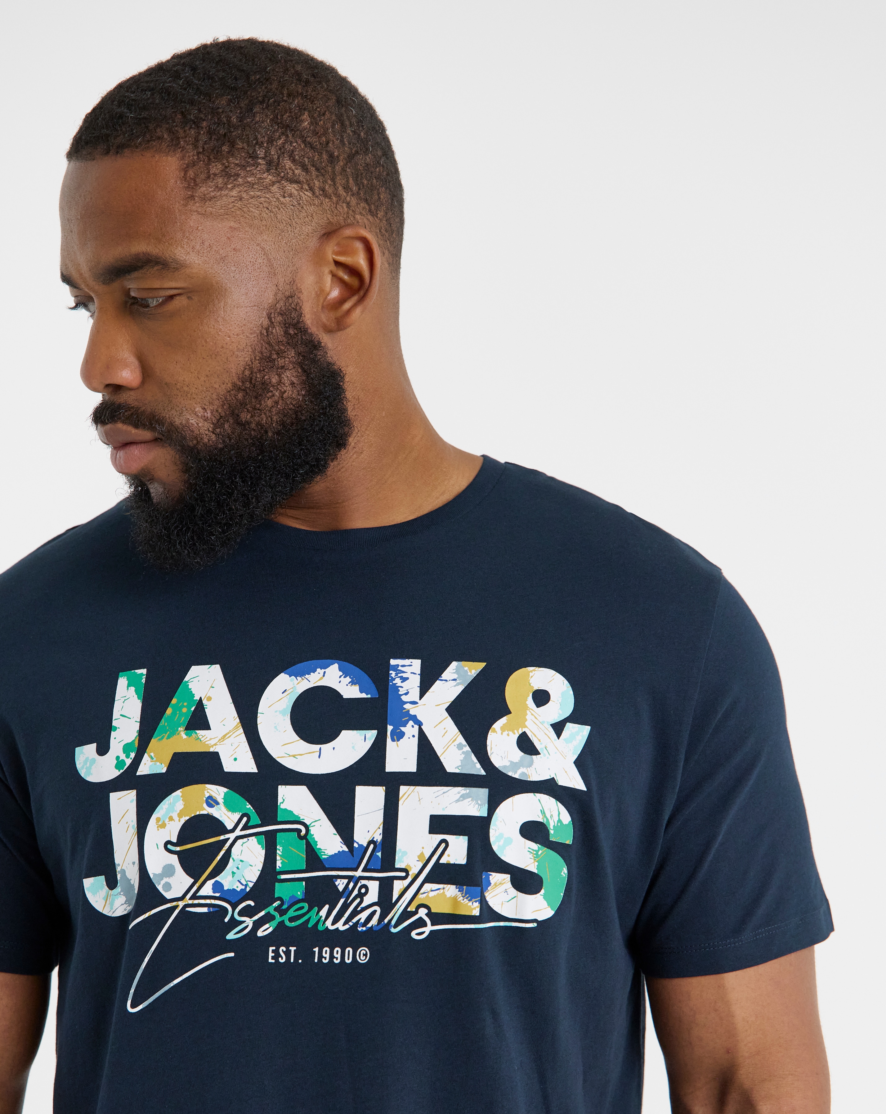 Jack & Jones Geplas T-Shirt - Sky