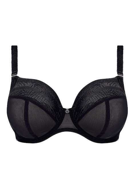 Fantasie Devote Plunge Wired Bra Black
