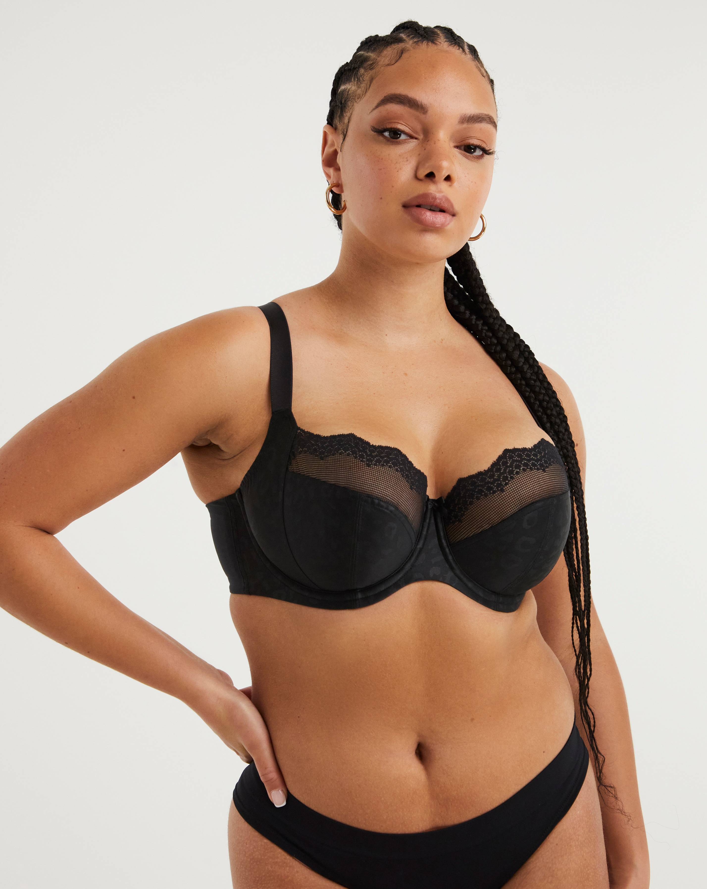Sculptresse Esme Balcony Bra Black Anima