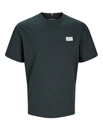 Jack & Jones Portland Badge T-Shirt - Teal