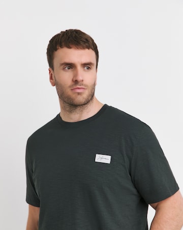 Jack & Jones Portland Badge T-Shirt - Teal
