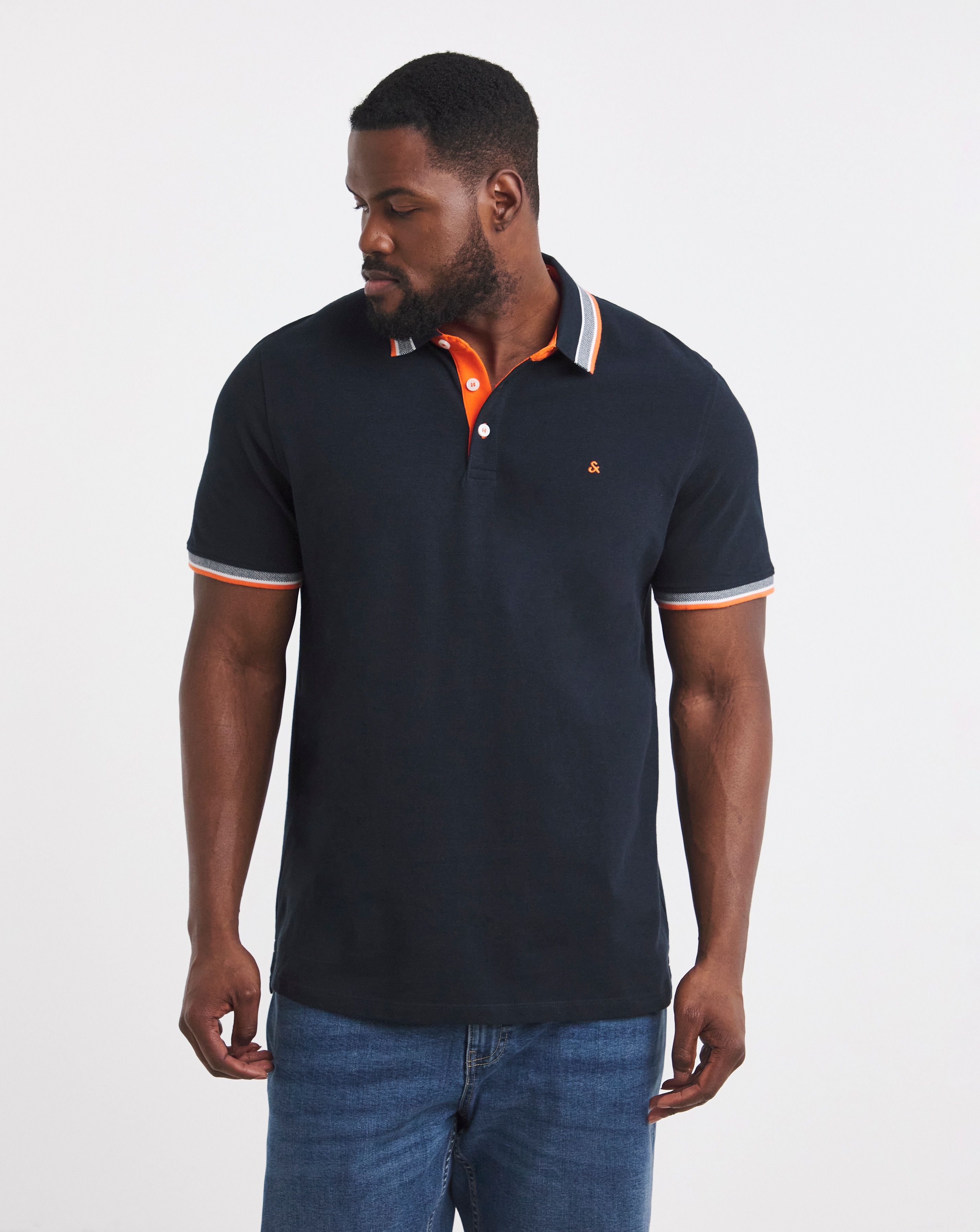 New In - Jack & Jones Premium Paulos Polo - Navy
