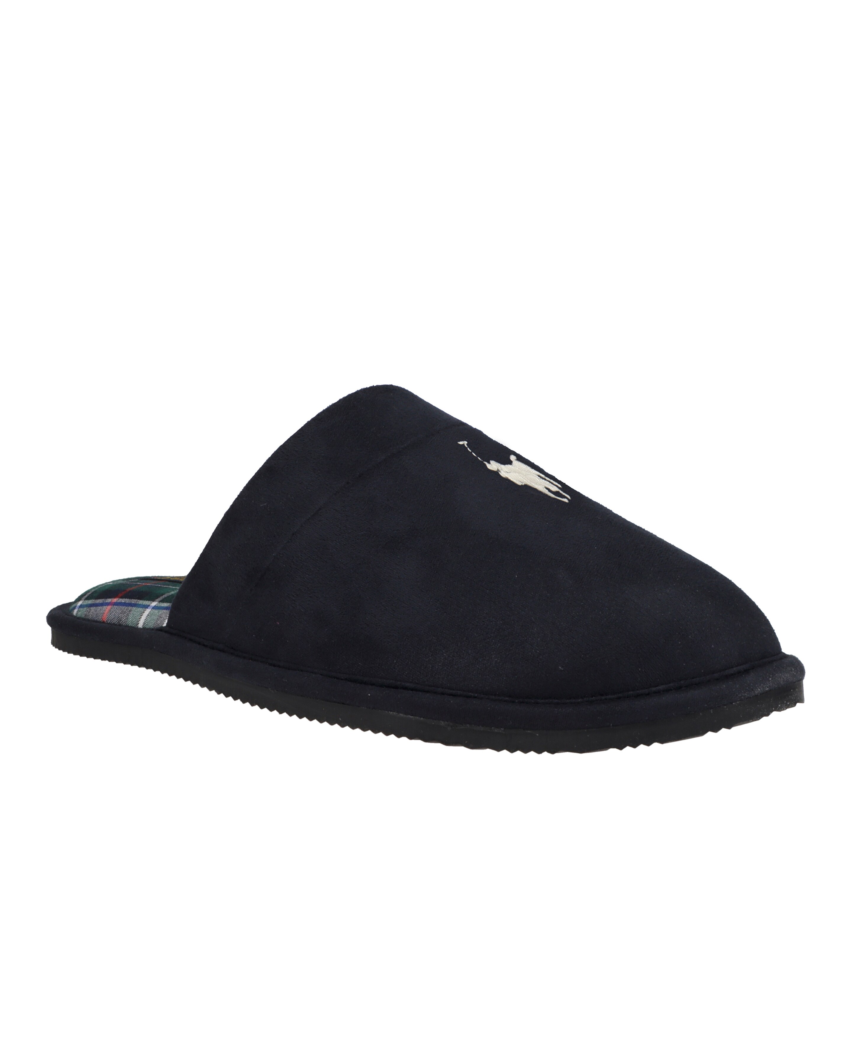 klarence microsuede scuff slipper