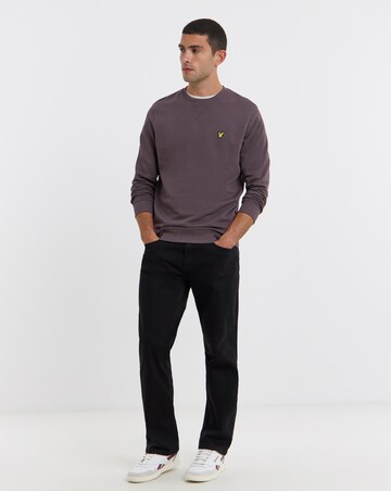 Lyle & Scott Classic Crew Neck Sweatshirt-Espresso