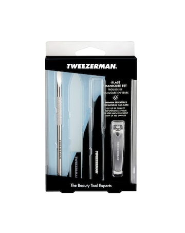 Tweezerman Glass Manicure Set