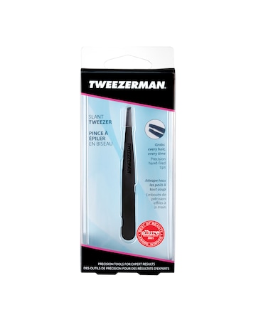 Tweezerman Black Matte Slant Tweezer