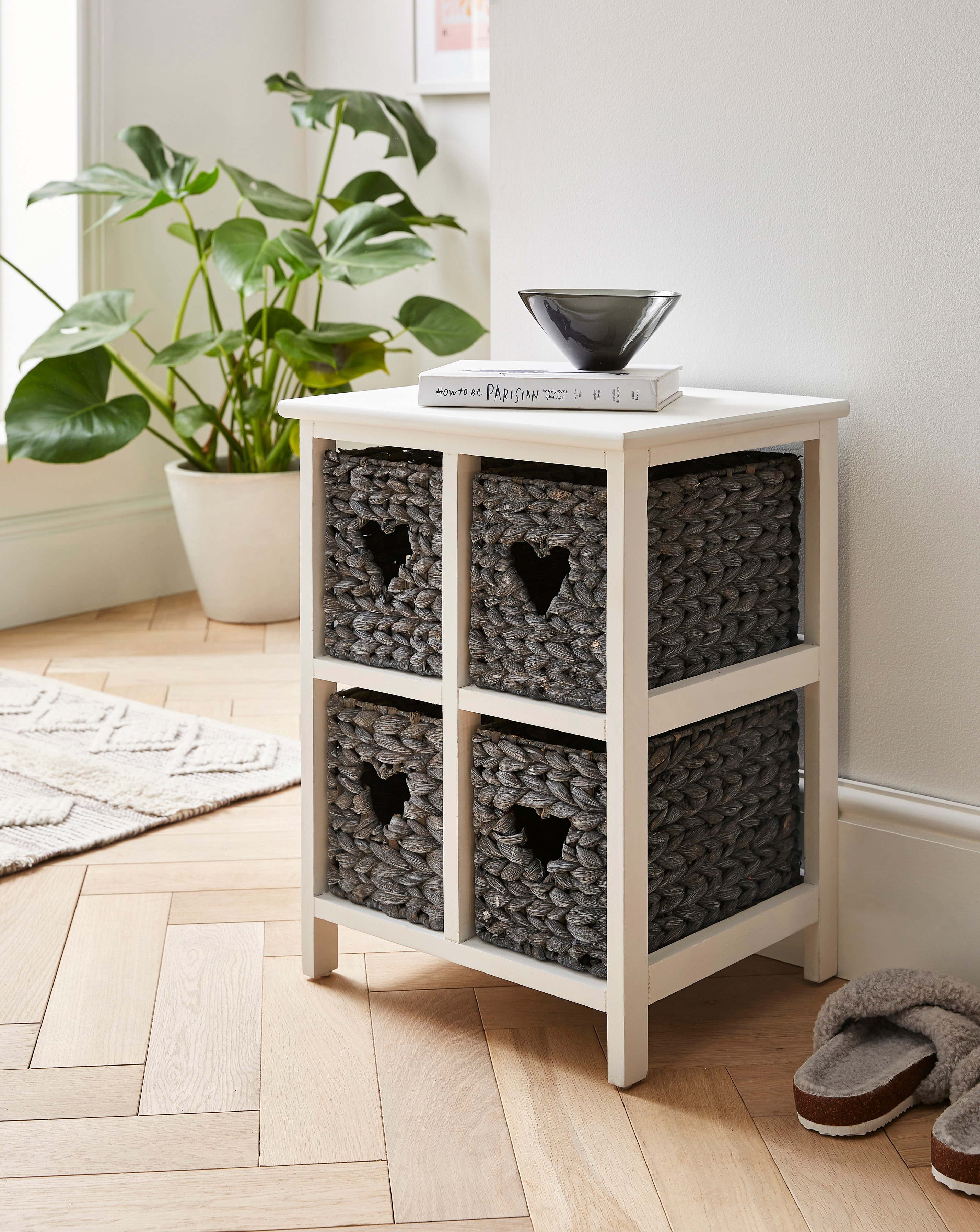 Hyacinth Hearts 4 Drawer Square Unit