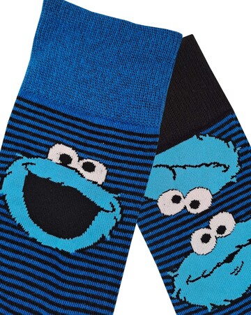 Mens 6pk Sesame St Socks