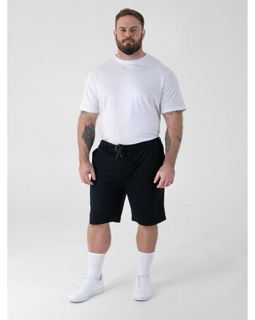 SPENCER 2-D555 Navy Full Elastic Waist Stretch Shorts With Drawcord