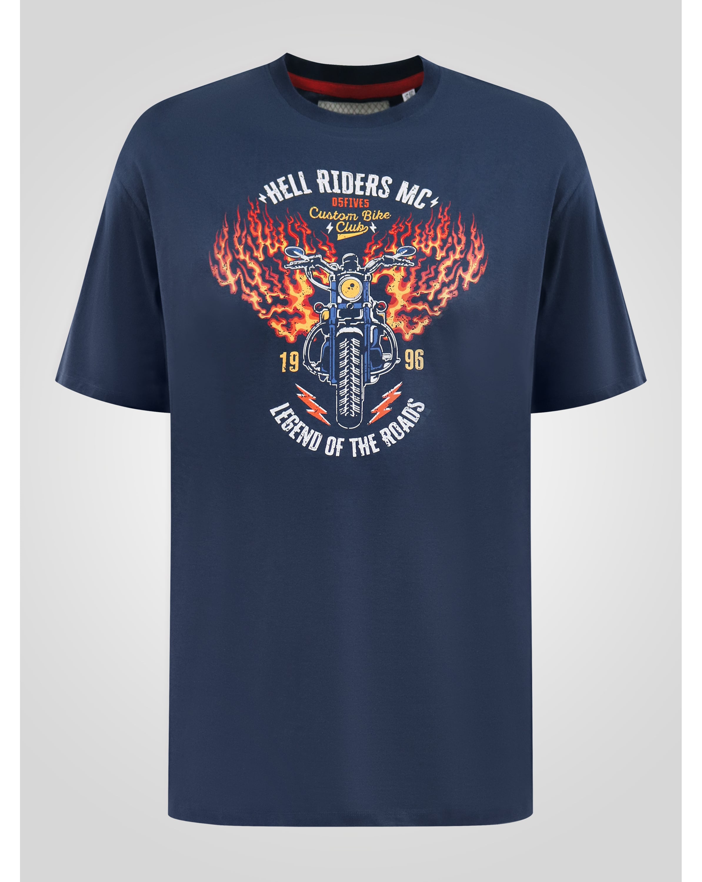 New In - D555 Hockney Motorbike Printed T-shirt