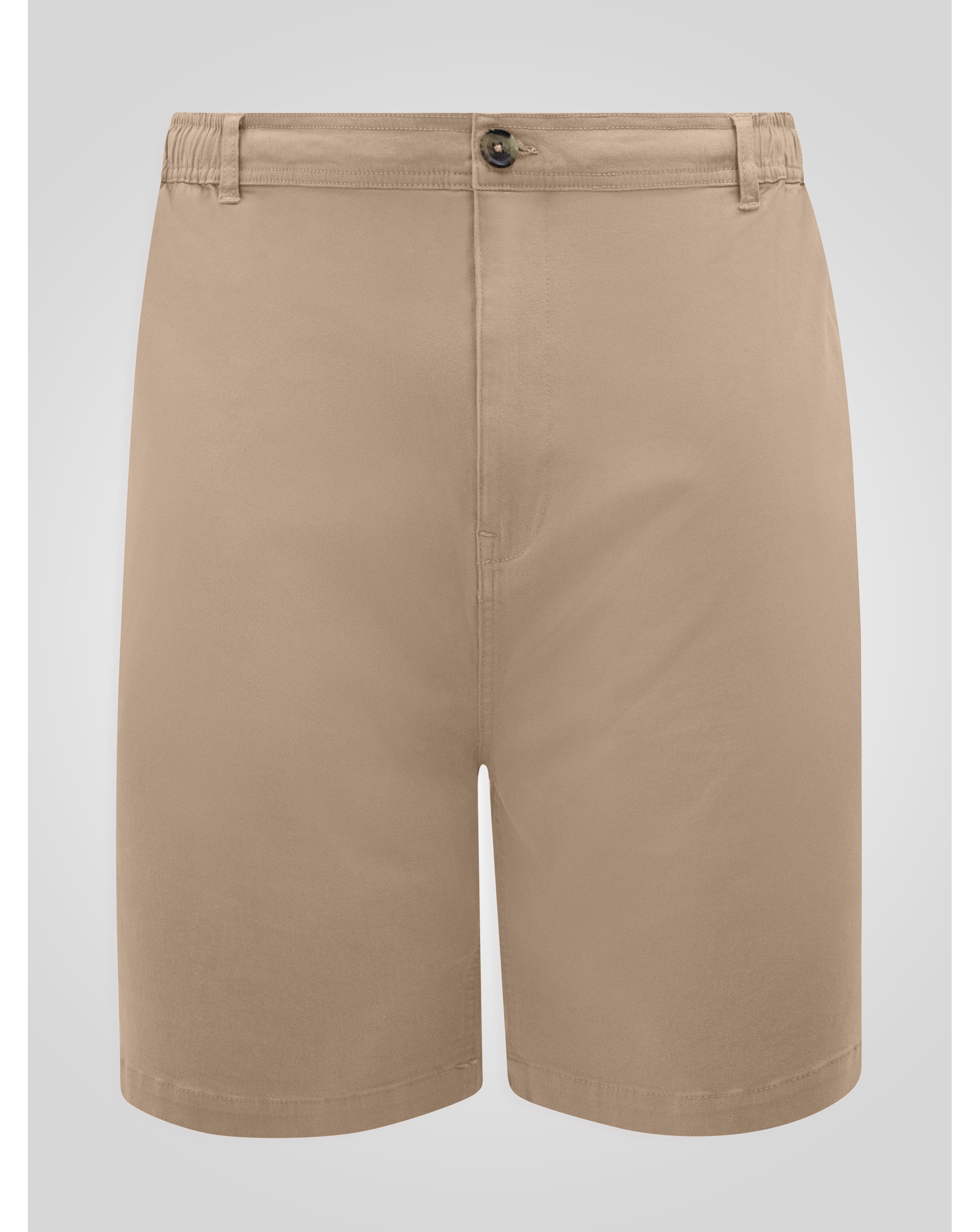 New In - D555 Spencer Sand Elastic Waist Shorts