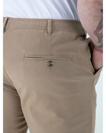SPENCER 1-D555 Sand Full Elastic Waist Stretch Shorts With Drawcord