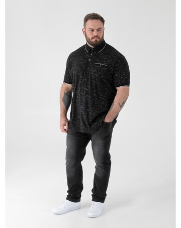 MURPHY-D555 Reno Polo With Jacquard Collar And Cuff With Chest Pocket