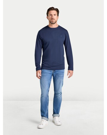 Raging Bull Classic L/S Organic T-Shirt Navy