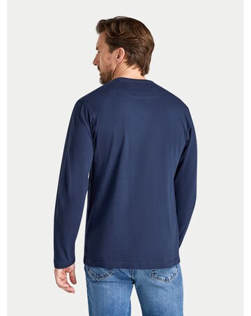 Raging Bull Classic L/S Organic T-Shirt Navy