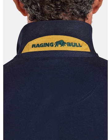 Raging Bull S/S Rugby Club Jersey Polo Navy