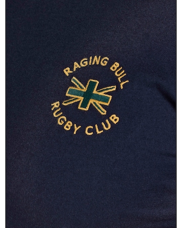 Raging Bull S/S Rugby Club Jersey Polo Navy