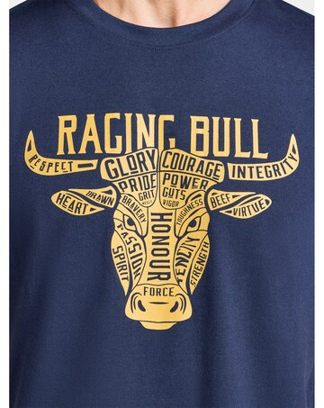Raging Bull Key Principle T-Shirt Navy