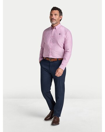 Raging Bull L/S Classic Oxford Shirt Red