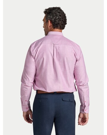 Raging Bull L/S Classic Oxford Shirt Red