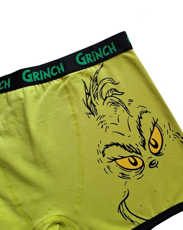 Mens 2pk The Grinch Boxer Shorts