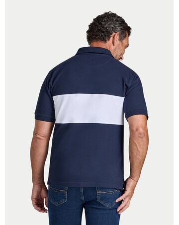 Raging Bull Cut & Sew Panel Pique Polo Burnt Orange