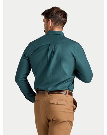 Raging Bull L/S Classic Oxford Shirt Forest