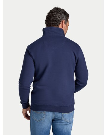 Raging Bull Classic Jersey Quarter Zip Sweat Navy
