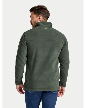 Raging Bull Quarter Neck Classic Fleece Khaki