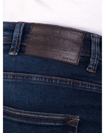 D555 Foster-Straight Fit Ultra Flex Stretch Blue Stonewash Denim Jean