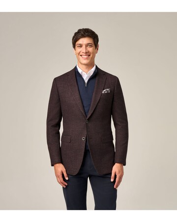 Skopes Dawlish Wine Puppytooth Suit Jacket