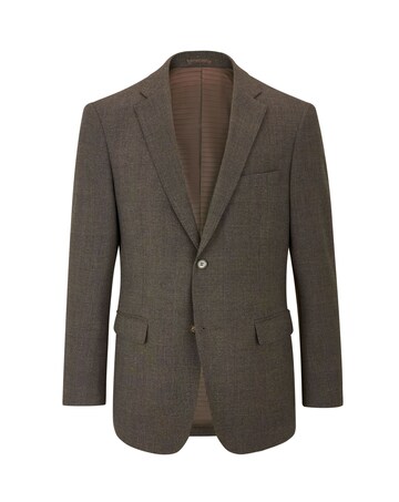 Skopes Heller Brown Check Suit Jacket
