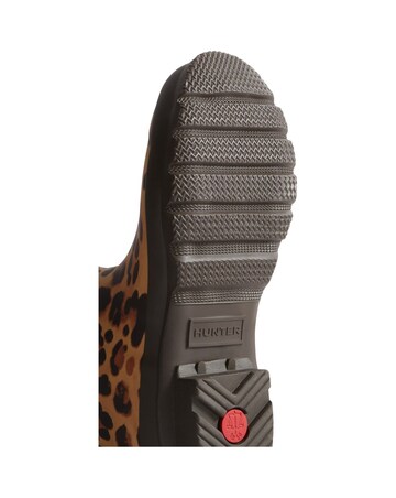 Hunter Original Short Leopard Boot